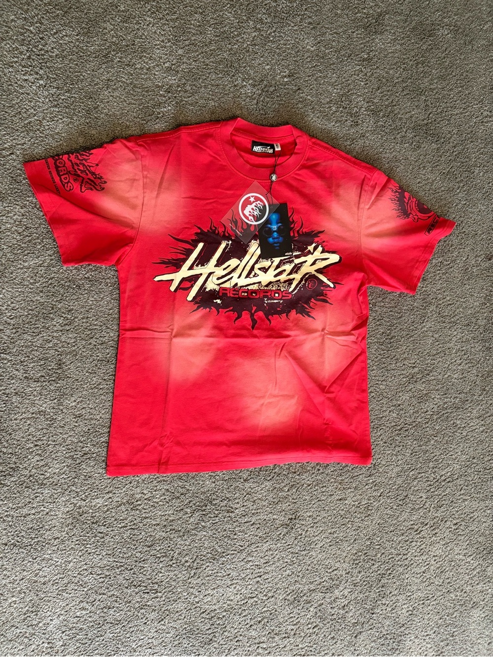 Hellstar “Is This What Heaven Sounds Like?” Shirt – Red